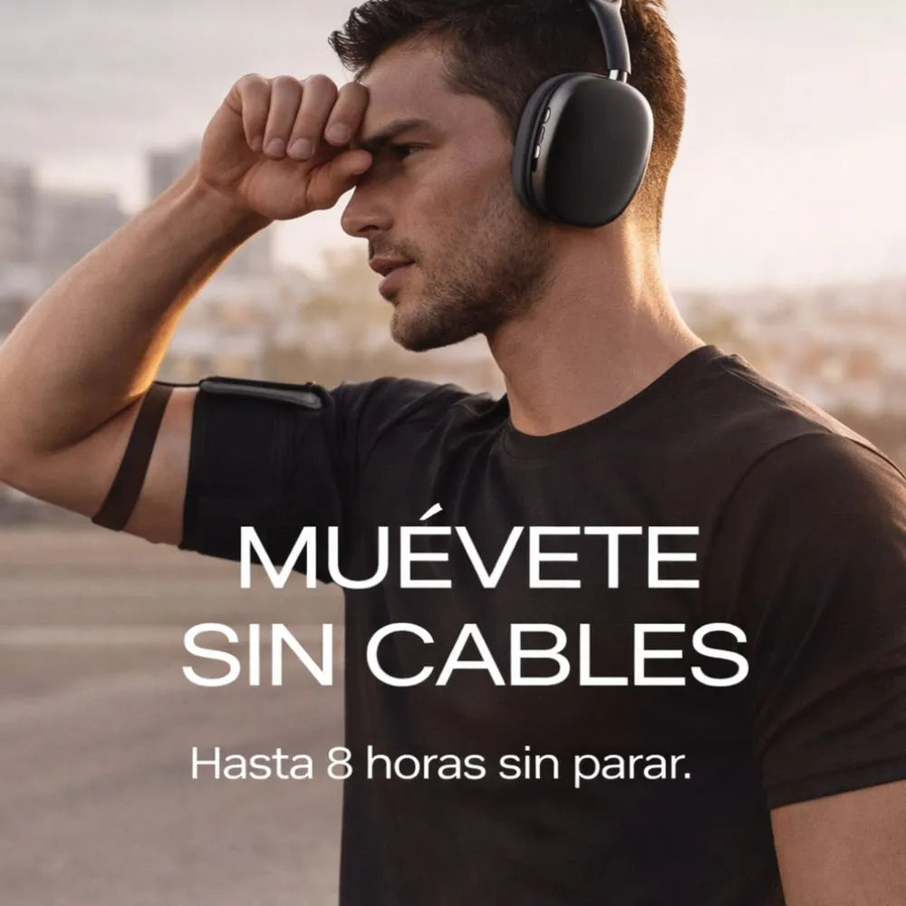 AURICULARES  DIADEMA P9 PRO MAX