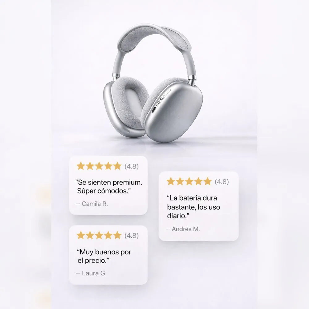AURICULARES  DIADEMA P9 PRO MAX
