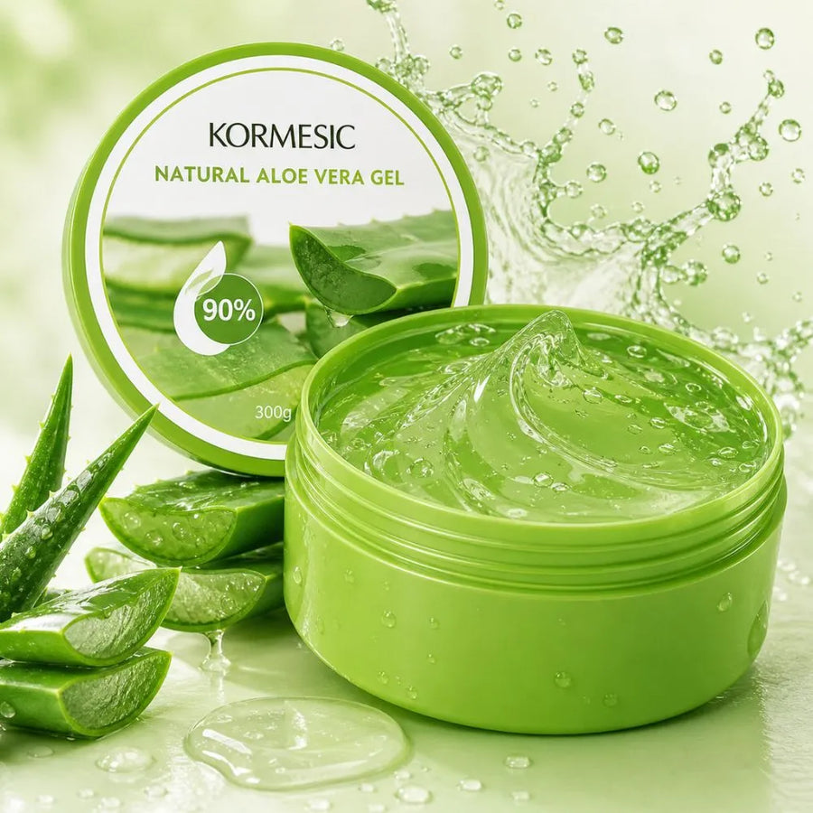 Gel de aloe vera para piel, cuerpo y cabello