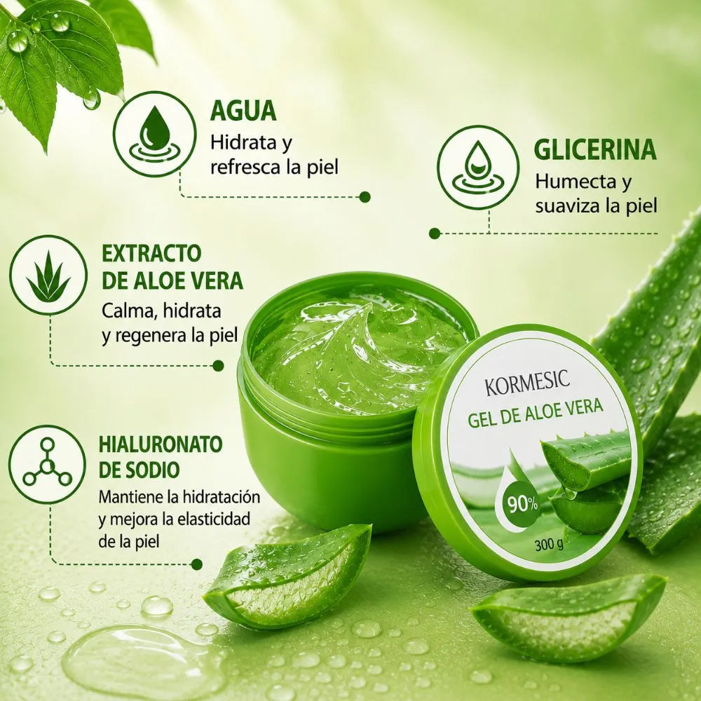 GEL NATURAL DE ALOE VERA