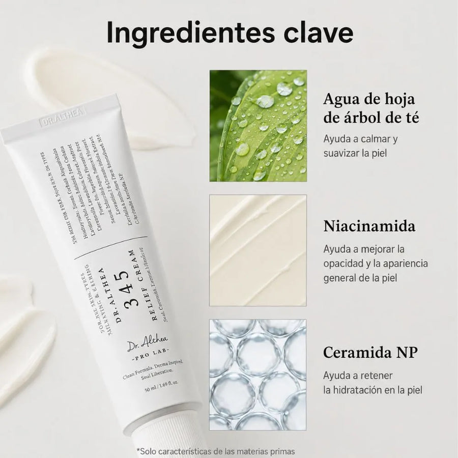 Dr. Althea 345 textura ligera sin sensación grasosa