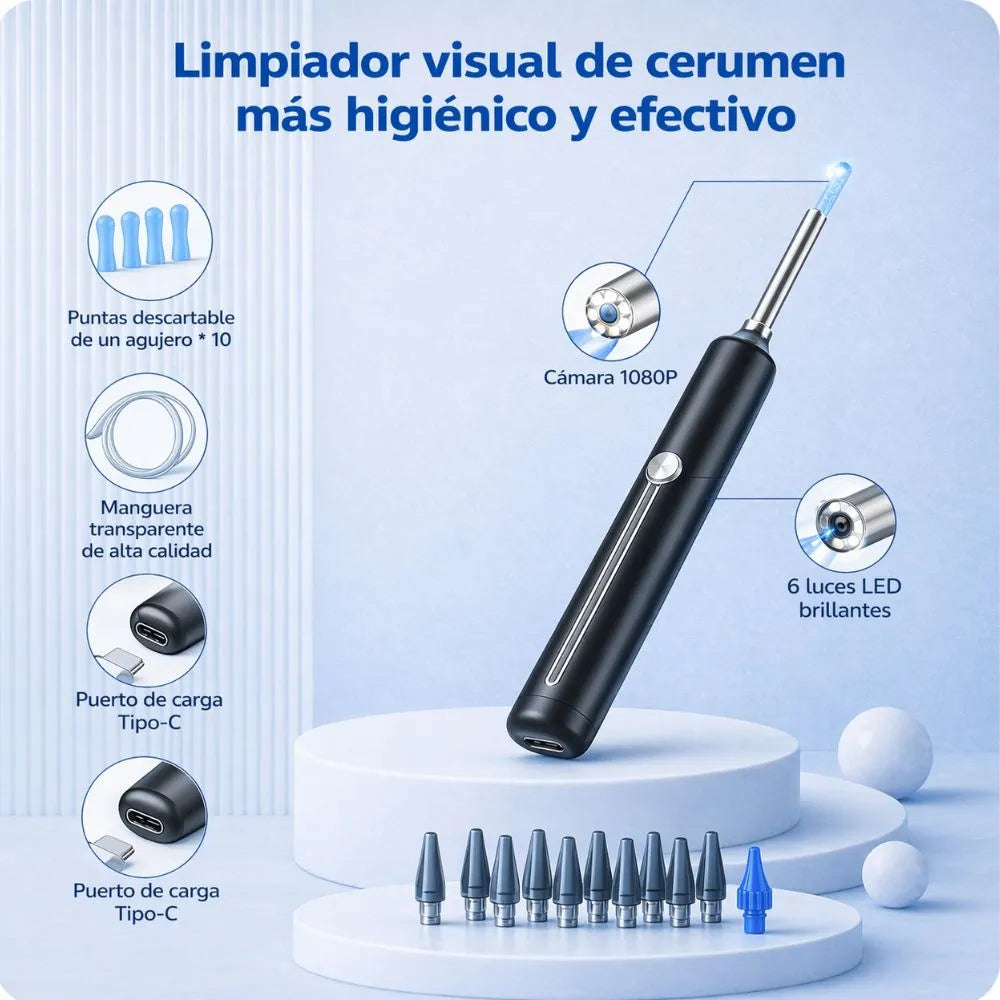 Limpieza lavado de Oidos Kit Profesional