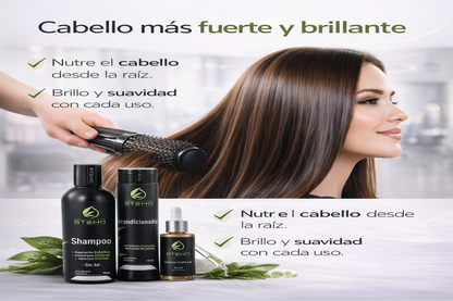 Cabello más fuerte y brillante - Beneficios